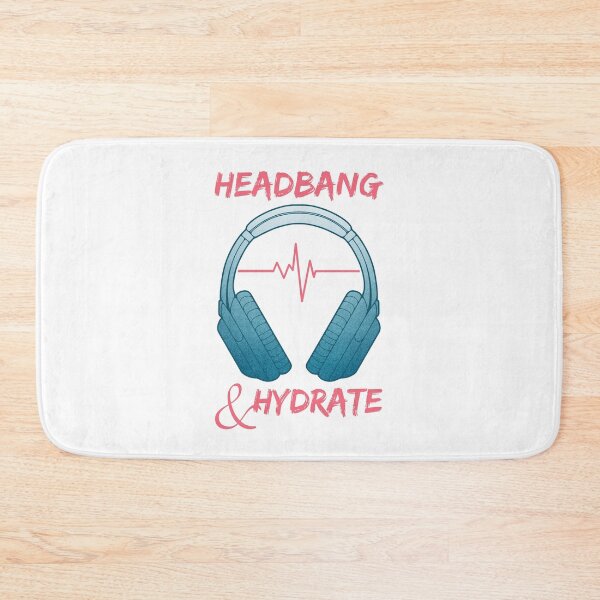 Item preview, Headphones | Headbang And Hydrate designed and sold by ObsidianDaz.