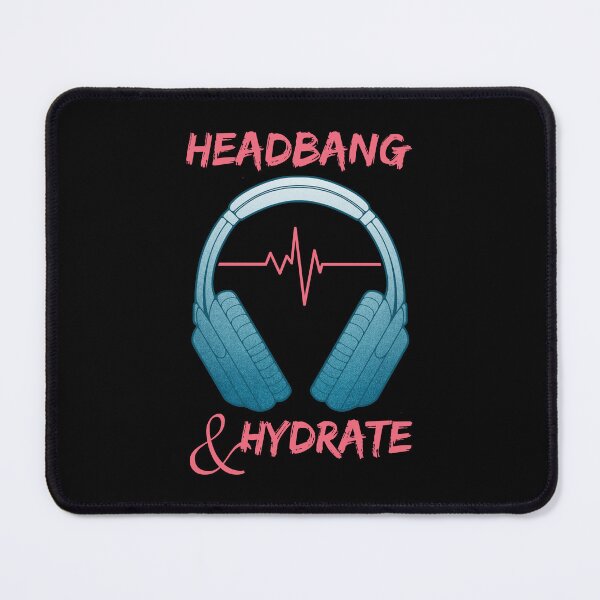 Item preview, Headphones | Headbang And Hydrate designed and sold by ObsidianDaz.