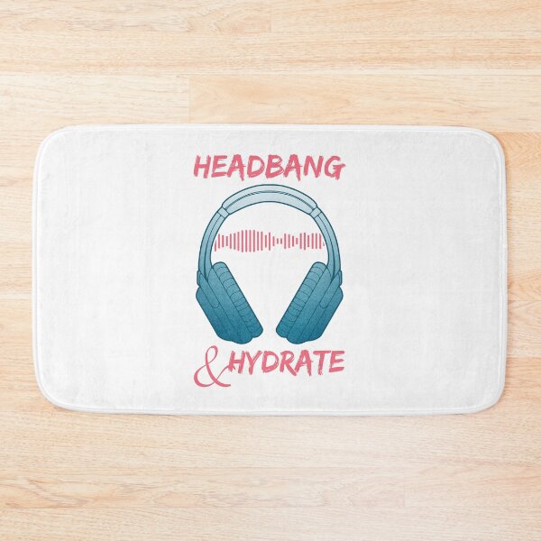 Item preview, Headphones | Headbang And Hydrate designed and sold by ObsidianDaz.