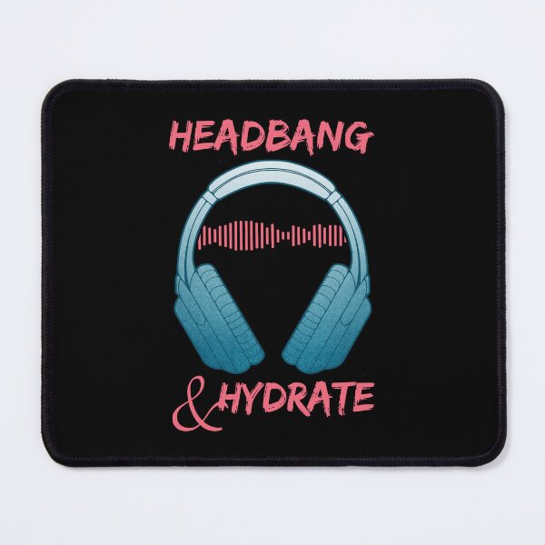 Item preview, Headphones | Headbang And Hydrate designed and sold by ObsidianDaz.
