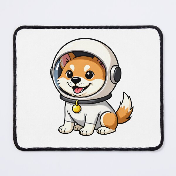 Item preview, Shiba Inu Dog in a Spacesuit designed and sold by Cute-Dogs-Shop.