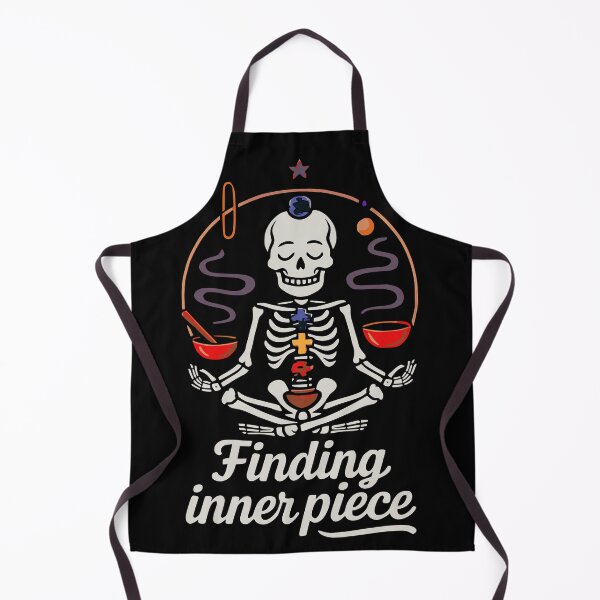 Item preview,  Finding Inner Piece Meditation Skeleton designed and sold by SpeakingPrint2.