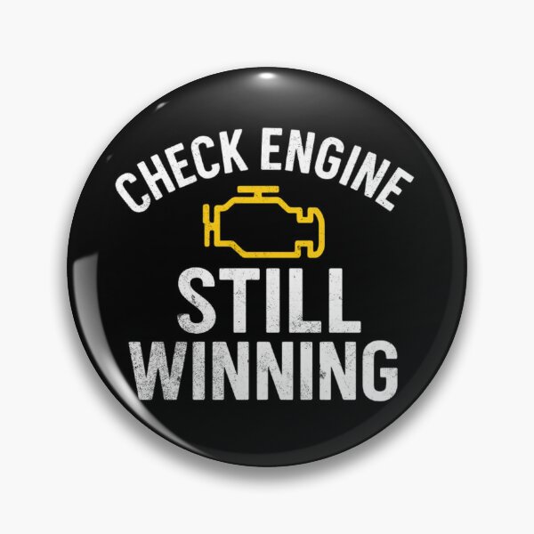 Item preview, Check Engine Still Winning Funny Car Racing designed and sold by CarantinedChaos.