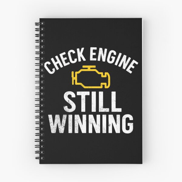 Item preview, Check Engine Still Winning Funny Car Racing designed and sold by CarantinedChaos.