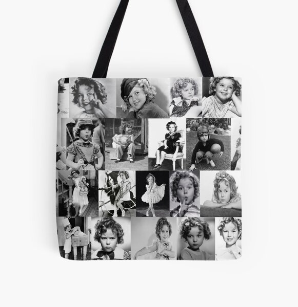 Shirley Temple Collage All Over Print Tote Bag