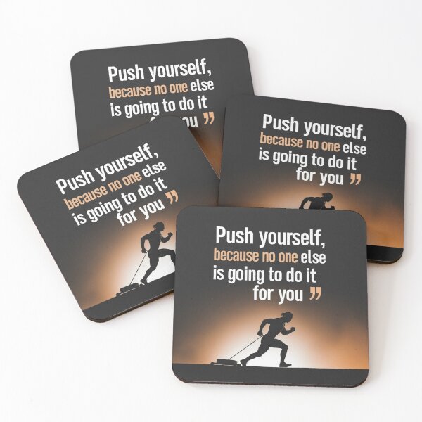 Item preview, Push Yourself – Motivational Fitness Tee | Inner Drive Workout Shirt | Gym Mindset Motivation Shirt designed and sold by MillionaireGenZ ⭐⭐⭐⭐⭐ (5.0).