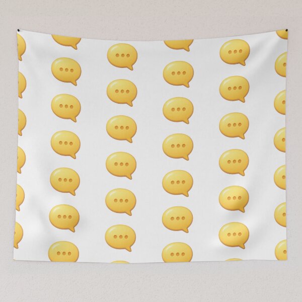 Item preview, Speech bubble icon yellow isolated background, AI Generated designed and sold by dvoevnore.