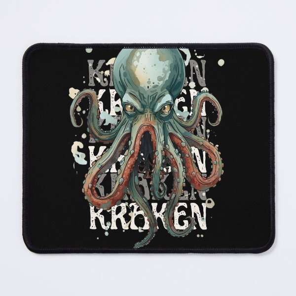 Item preview, Kraken in Watercolor designed and sold by PatronesKawai.