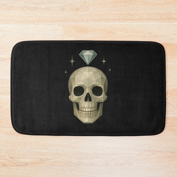 Item preview, Diamond Skull - Geometric Gothic Halloween Design designed and sold by anna2681.