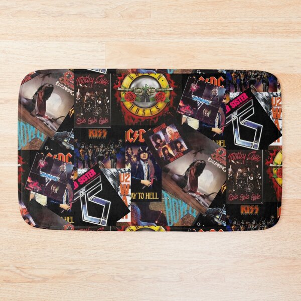 Item preview, 80s rock bands collage designed and sold by amy greaves.