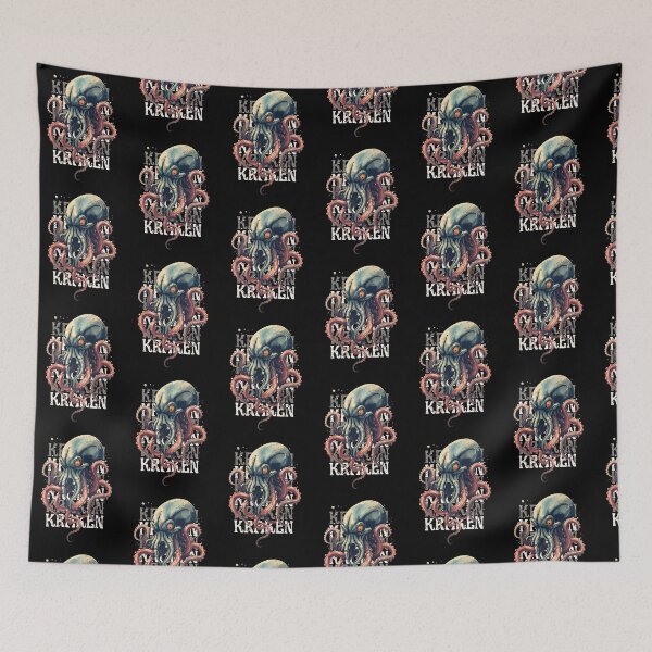 Item preview, Kraken in Watercolor designed and sold by PatronesKawai.