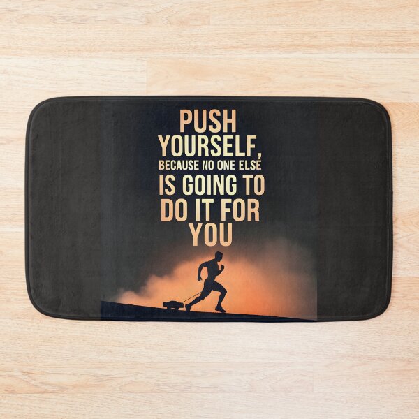 Item preview, Push Yourself – Mental Grit Fitness Tee | Strength Workout Mindset Motivation Shirt designed and sold by MillionaireGenZ ⭐⭐⭐⭐⭐ (5.0).