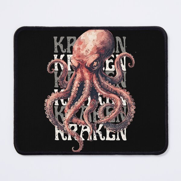 Item preview, Kraken in Watercolor designed and sold by PatronesKawai.