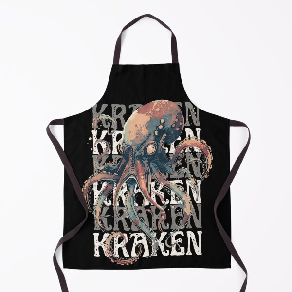 Item preview, Kraken in Watercolor designed and sold by PatronesKawai.