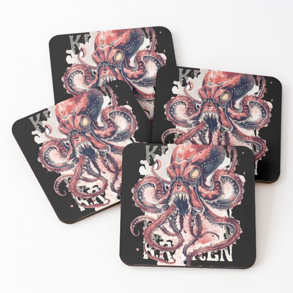 Item preview, Kraken in Watercolor designed and sold by PatronesKawai.