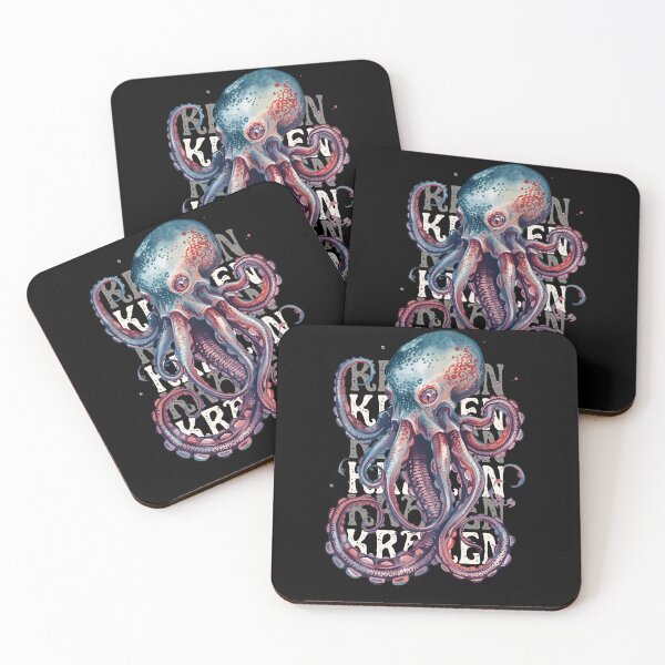 Item preview, Kraken in Watercolor designed and sold by PatronesKawai.