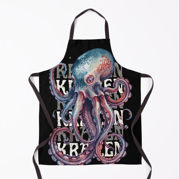 Item preview, Kraken in Watercolor designed and sold by PatronesKawai.