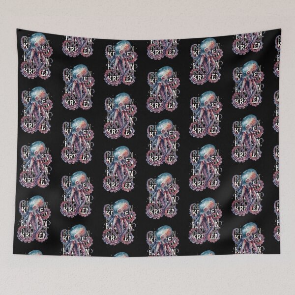 Item preview, Kraken in Watercolor designed and sold by PatronesKawai.