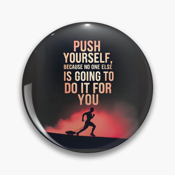 Item preview, Push Yourself – Morning Muscle Strength Workout Tee | Morning Motivation for Gym-Goers designed and sold by MillionaireGenZ ⭐⭐⭐⭐⭐ (5.0).