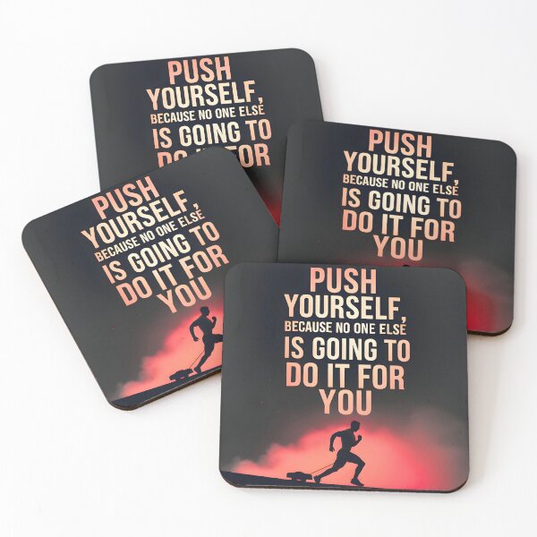 Item preview, Push Yourself – Morning Muscle Strength Workout Tee | Morning Motivation for Gym-Goers designed and sold by MillionaireGenZ ⭐⭐⭐⭐⭐ (5.0).