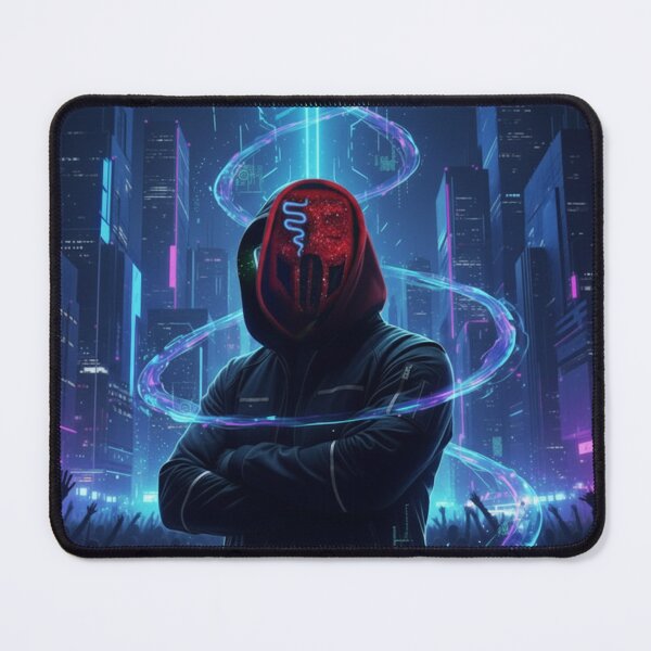 Item preview, Masked DJ Neon City – Sickick Music Inspired Art designed and sold by NerdsDesigns.