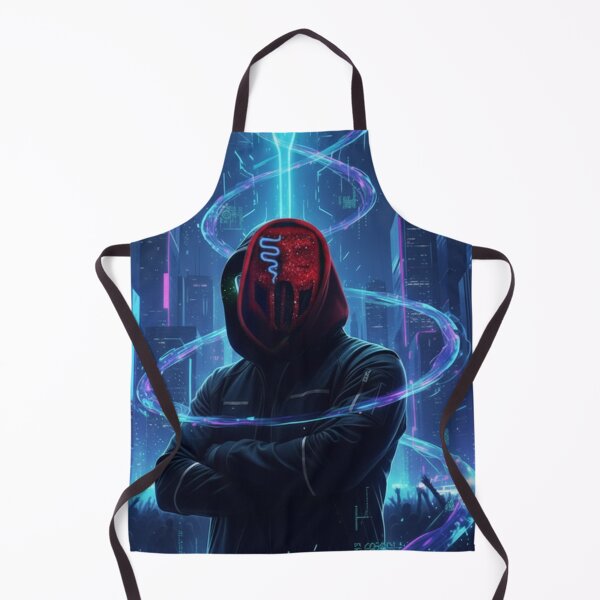 Item preview, Masked DJ Neon City – Sickick Music Inspired Art designed and sold by NerdsDesigns.
