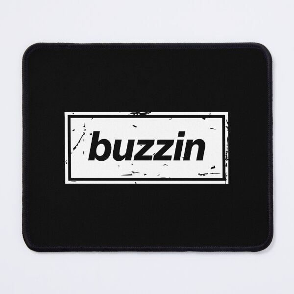 Item preview, Buzzin – White Manchester Manc Slang Oasis Style Britpop designed and sold by Butter Creative.
