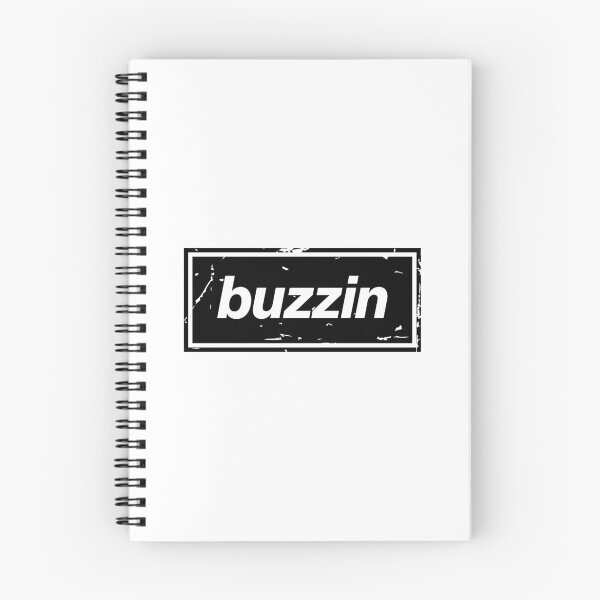 Item preview, Buzzin – Black Manchester Manc Slang Oasis Style Britpop designed and sold by Butter Creative.