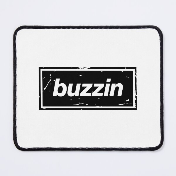 Item preview, Buzzin – Black Manchester Manc Slang Oasis Style Britpop designed and sold by Butter Creative.