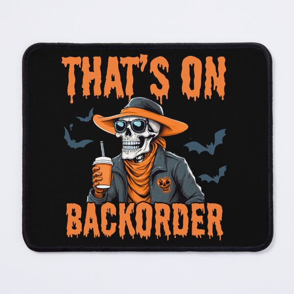 Item preview,  Funny Halloween Pharmacy Tech Skeleton That's BackOrder designed and sold by ZACK ART.