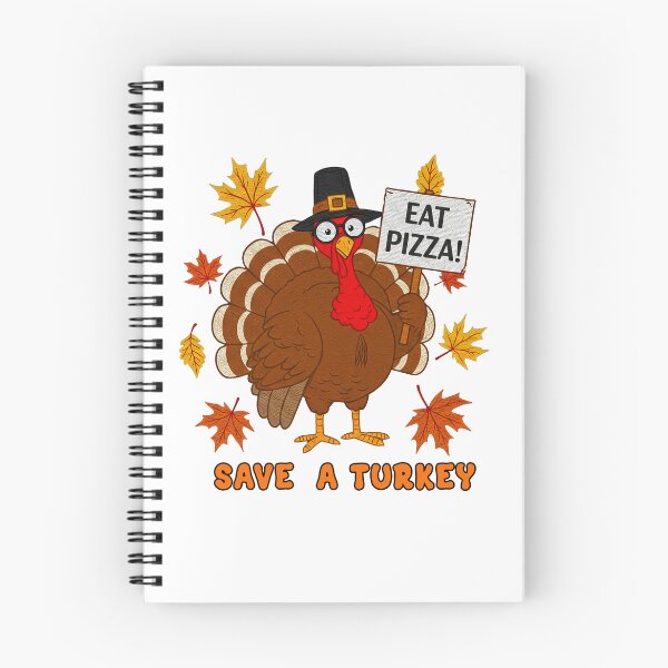 Item preview, Save A Turkey Eat Pizza Thanksgiving designed and sold by TeeARTHY.