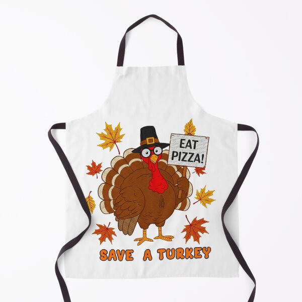 Item preview, Save A Turkey Eat Pizza Thanksgiving designed and sold by TeeARTHY.