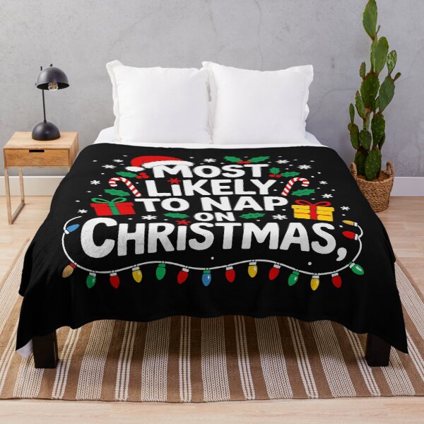Item preview, Most Likely To Nap On Christmas Family Funny Matching designed and sold by clothesy7.