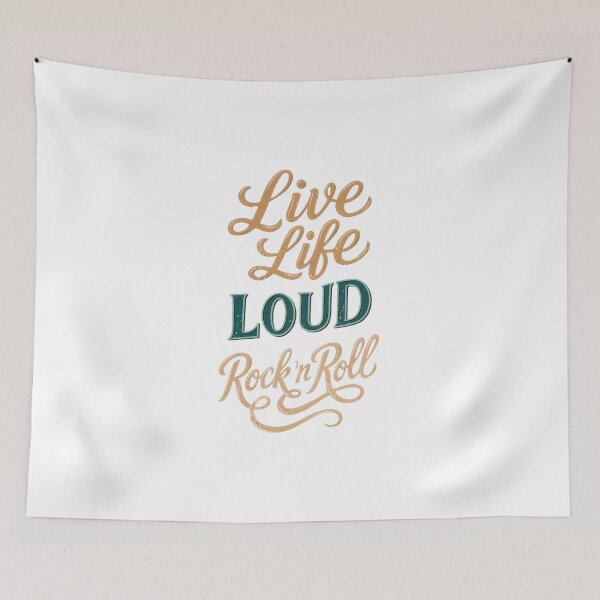 Item preview, LIVE LIFE LOUD designed and sold by RonnyMilleo.