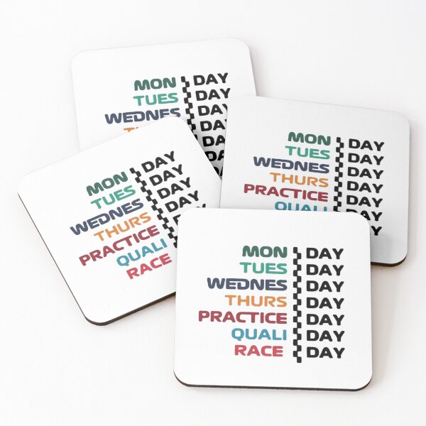 Item preview, Motorsport Weekly Schedule Funny designed and sold by Oniyasha.