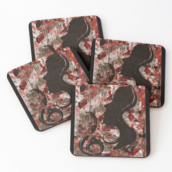 Item preview, Digital Abstract: Jazz Club Goddess Silhouette  designed and sold by BBsGifts.