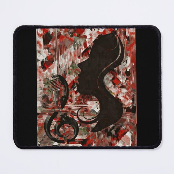 Item preview, Digital Abstract: Jazz Club Goddess Silhouette designed and sold by BBsGifts.
