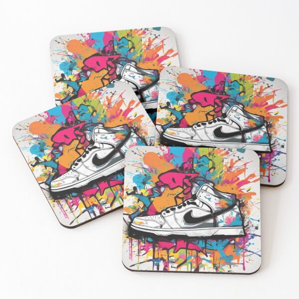Item preview, Urban Graffiti with Nike Baskets designed and sold by fintyskin.