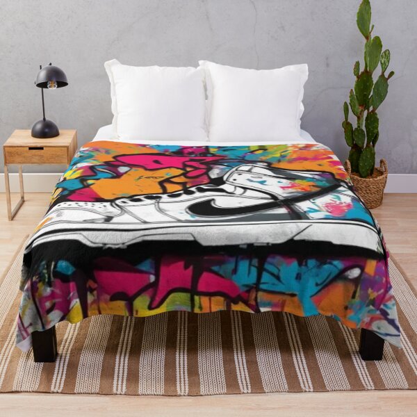 Sneaker Throw Blankets for Sale | Redbubble