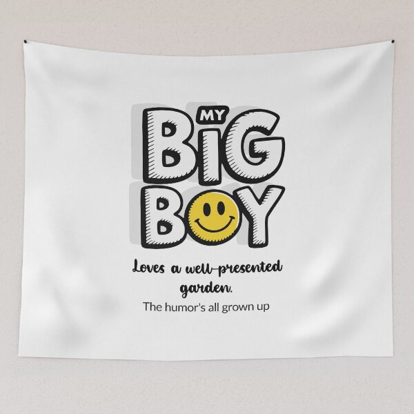 Item preview, My Big Boy Loves A Well Presented Garden - Light designed and sold by 89BLACK.