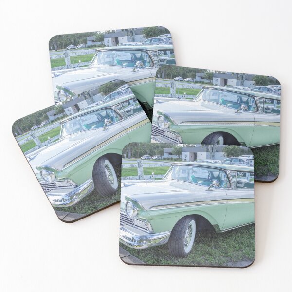 Item preview, 1957 Green & White Ford Fairlane Skyliner Convertible X150 designed and sold by RichFrancoCars.