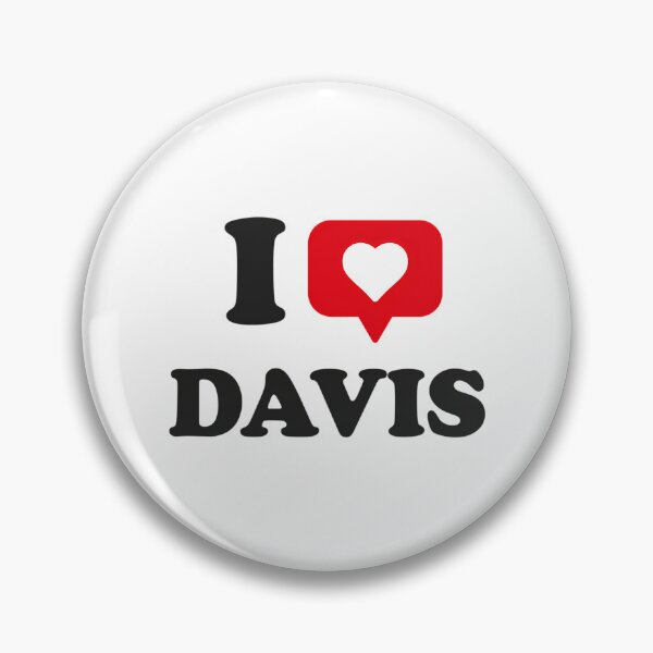 Item preview, I Love Davis I Heart Davis Hometown Davis California designed and sold by stefanclays.