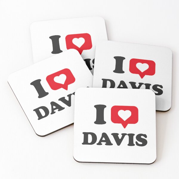 Item preview, I Love Davis I Heart Davis Hometown Davis California designed and sold by stefanclays.