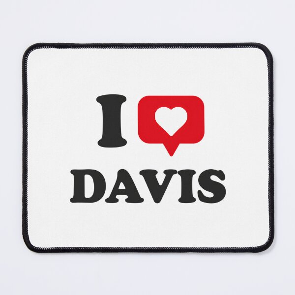 Item preview, I Love Davis I Heart Davis Hometown Davis California designed and sold by stefanclays.
