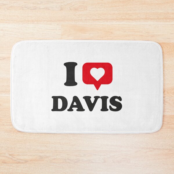 Item preview, I Love Davis I Heart Davis Hometown Davis California designed and sold by stefanclays.
