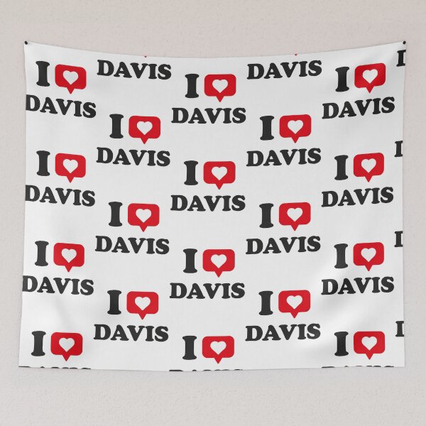 Item preview, I Love Davis I Heart Davis Hometown Davis California designed and sold by stefanclays.