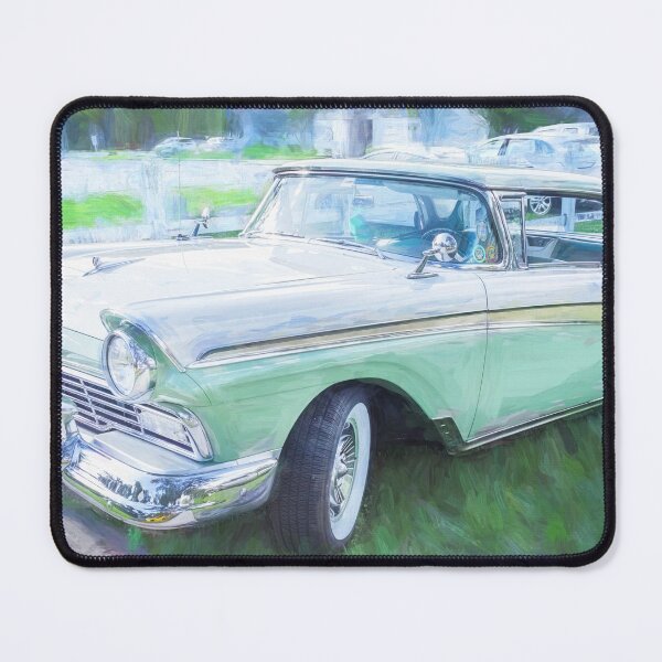 Item preview, 1957 Green & White Ford Fairlane Skyliner Convertible X151 designed and sold by RichFrancoCars.