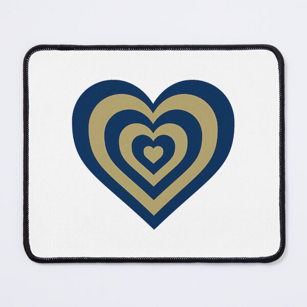 Item preview, Gold And Aggie Blue - Powerpuff Girls Retro Heart designed and sold by stefanclays.