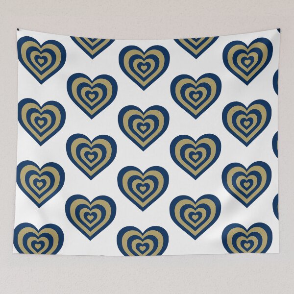 Item preview, Gold And Aggie Blue - Powerpuff Girls Retro Heart designed and sold by stefanclays.