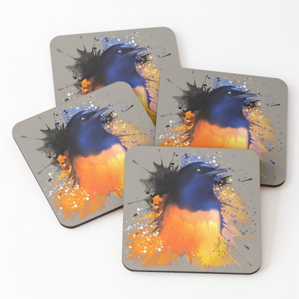 Item preview, White Rumped Shama Bird  designed and sold by ArtbyMparrish .